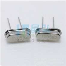 供应直插无源晶振假贴片石英晶振49S49SMD-11.0592M