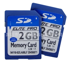 【厂家直销】长期供应各种兼容性好足容量高速度SD闪存卡SD卡2GB