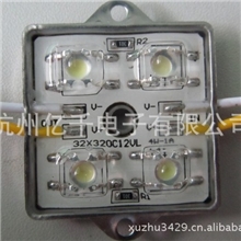 四灯铁壳食人鱼F5头白光红光防水