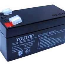 厂家供应12V1.3AH蓄电池低价报警器专用免维护蓄电池特价