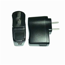 侧美转灯usb充电器5V500MA带IC充电器usb充满灯变色