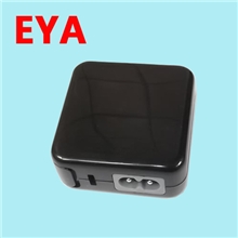 【EYA品牌2013新款】高品质USB电源适配器欧规5V双USB接口