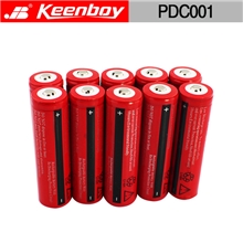 【厂家批发】18650锂电池强光手电可充电电池锂电池