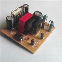 设计USB充电器RCC方案，充电器PCB设计，充电器电路打样,单面板