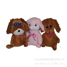 新奇特地摊货电动玩具动耳兔拍耳兔拍耳狗摇头驴厂家直销