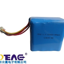 11.1VICR18650工业锂电池厂家8800mAh大容量锂电池组