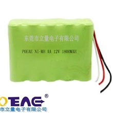 AA镍氢电池组12V1800mah5号镍氢可充电电池生产批发厂家