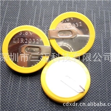LIR2032锂离子电池，扣式3.6V锂离子，LIR纽扣充电电池系列