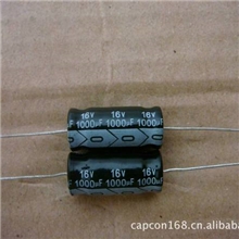 卧式穿心电容器16v1000UF10X20