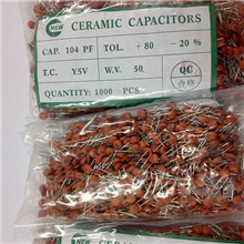 低压陶瓷电容104&Phi;5mm