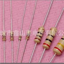 厂家批发阻值范围1-10M高精度碳膜固定电阻器