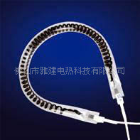 厂家直销取暖器配件220v1000w梨型碳纤维远红外发热管电热管