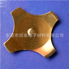 厂家生产镀金十字形锅仔片接触片锅仔片弹片锅仔片贴片按键