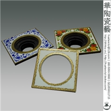 按要求定制地漏陶瓷配件地漏定制瓷砖卫浴陶瓷配件
