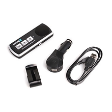 厂家直销车载蓝牙免提/车载蓝牙电话/车载发射器遮阳板款式热销