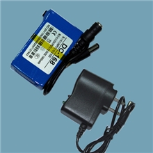 供应12V1800MA大容量锂电池LED荧光板专用移动电源12V1800MA