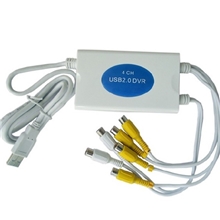 供应4路监控usb采集卡笔记本视频监控采集卡USB视频采集卡