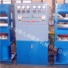 双联硫化机，青岛双机一站自动硫化机图片，锦九洲双头双联硫化机