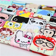 厂家批发短款女袜船袜韩版卡通袜批发外贸袜子直板卡通袜