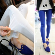 2103#新款可以外穿超级显瘦修身包臀打底裤紧身裤