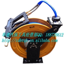 百洁自动伸缩15米卷鼓式水气混合鼓高压清洗枪精洗设备