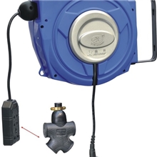 15M可伸缩式电源排插线鼓