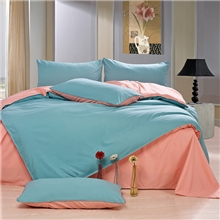 供应床品批发韩版公主素色纯色双拼四件套2013爆款秋冬新品