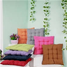 加厚坐垫纯色麂皮绒/餐椅垫/办公室汽车学生座椅靠垫家纺批发