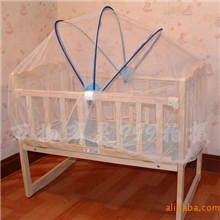 超低价批发供应婴儿宝宝摇篮蚊帐盖式