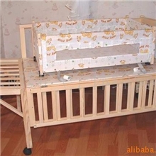 供应康贝儿ST1468婴儿床儿童床实木挂式摇篮环保床无漆批发