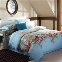 纯全棉床上用品四件套批发斜纹星星月亮波点爱丽丝南通厂家批发