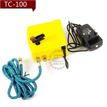 TC-100气泵美工泵可调节气压配合喷笔喷绘小产品效果佳