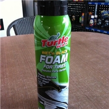 专业汽车用品批发美国正品龟牌车蜡轮胎泡沫T348量大从优