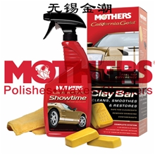 美国原装正品进口车蜡MOTHERS加州金牌速效修复套包套装07240