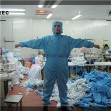 防静电服连体服连帽无尘服净化服喷漆服静电工作服