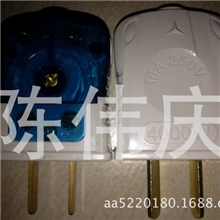 厂家直销包胶两脚插头，电源插头，固定，转动插头。206型号