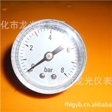 供应y40轴向8bar压力表，气压表，水压表，胎压计，GU,带边压力表