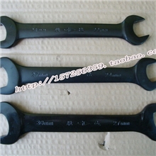 胜达工具发黑开口扳手呆扳手