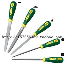 胜达工具双色塑柄方锉、圆锉、半圆锉、三角锉、扁锉锉刀