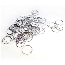 水晶珠帘专用配件不锈钢环12mm14mm八角珠连接扣金属连接环