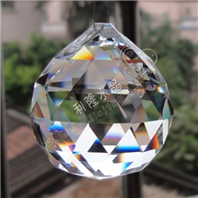 水晶灯饰球40mm浦江水晶灯饰球水晶珠帘吊坠水晶吊坠厂家直销