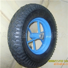 供应橡胶充气轮子PU聚氨酯填充发泡轮胎内胎轮辐