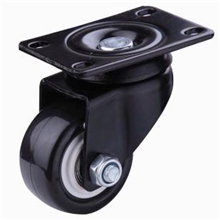 轮子万向轮聚氨酯脚轮玩具轮子51.5寸万向轮家具轮金钻轮