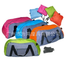 【厂家直销】供应牛津布可折叠旅行包礼品可折叠行李包