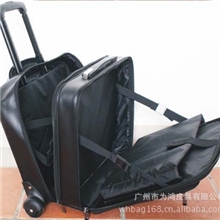 【厂家直销】供应真皮PU拉杆箱拉杆行李箱拉杆电脑箱航空箱登机箱