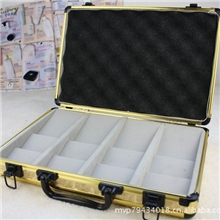 石头展示箱铝合金箱人造石包装箱.人造石展示箱