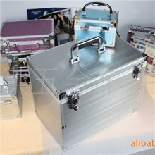 化妆铝合金收纳箱杂物箱多用途铝箱工具箱