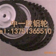 供应砂带抛光拉丝磨光机橡胶铝轮接触皮带传动主动滚轮