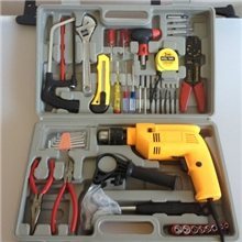 家用组合工具汽车修理工具冲击电钻套装工具