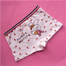 儿童内裤儿童平角内裤女童卡通内裤----0234（甜心兔子）